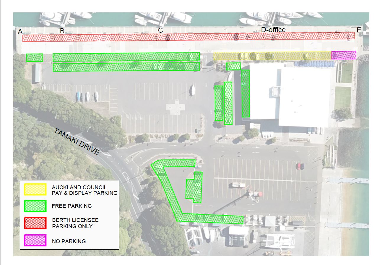 Marina Parking - Orakei Marina